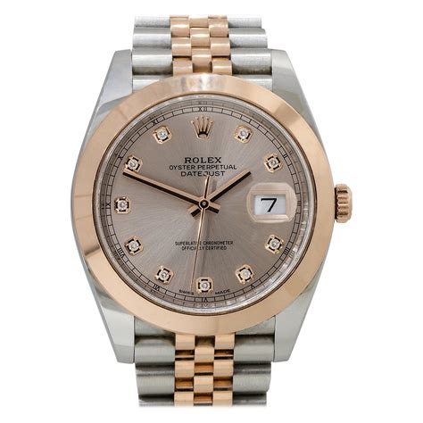 rolex datejust acciaio oro diamanti prezzo|Rolex Datejust 2021.